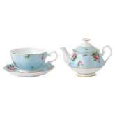 Royal Albert Polka Blue Tea For One
